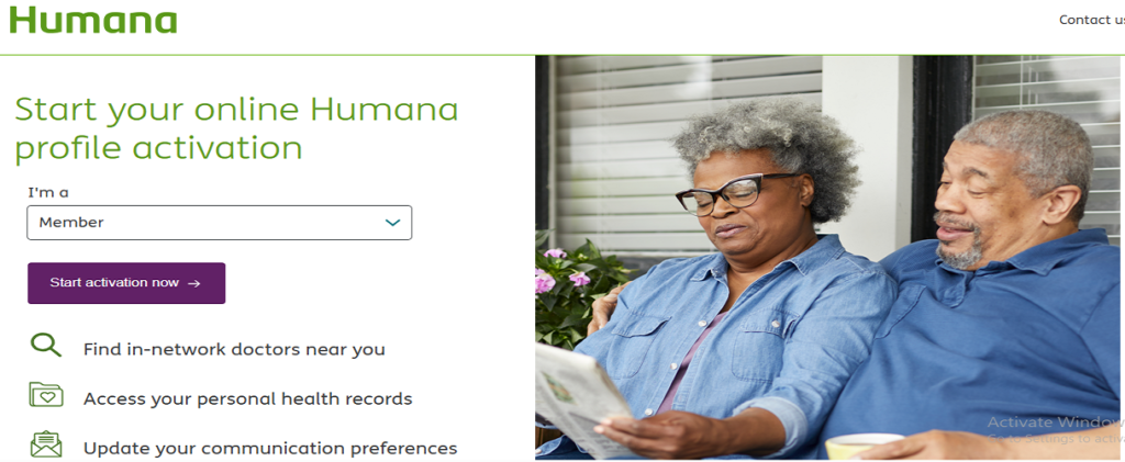 Activate MyHumana Account